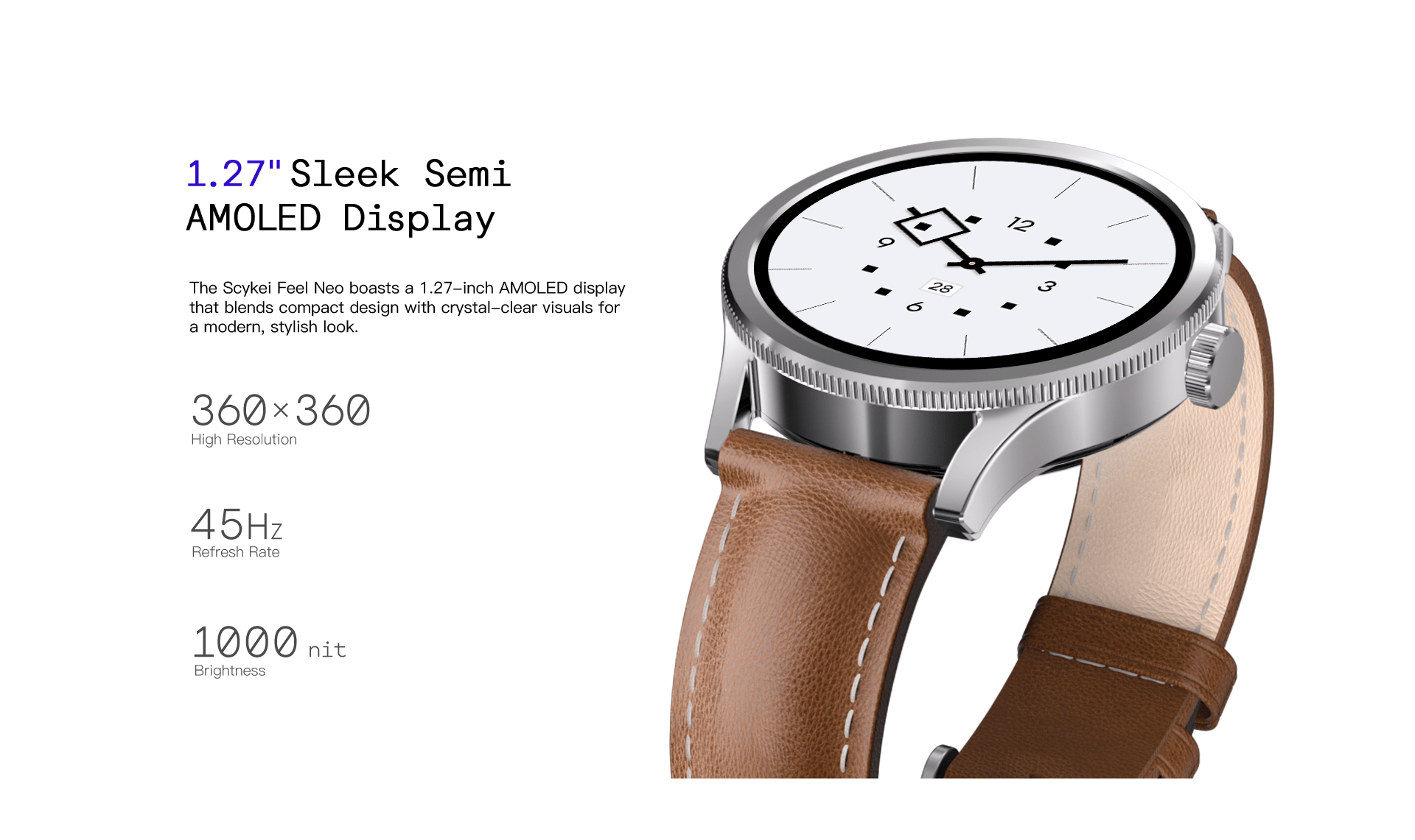 SCYKEI Smartwatch Feel Neo 2